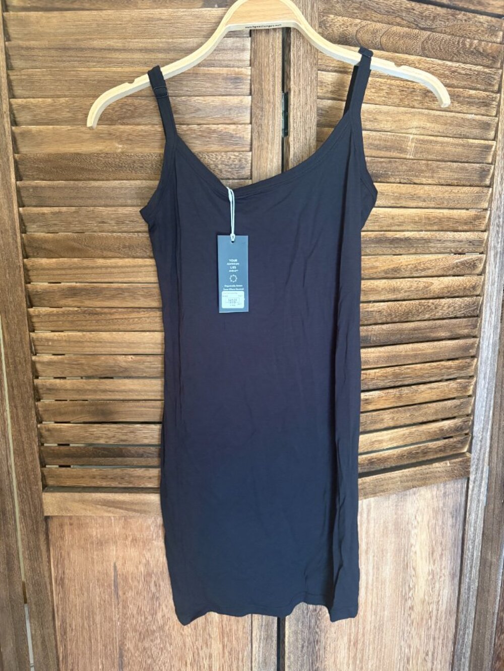 Yala Cora Camisole Bamboo Slip Black